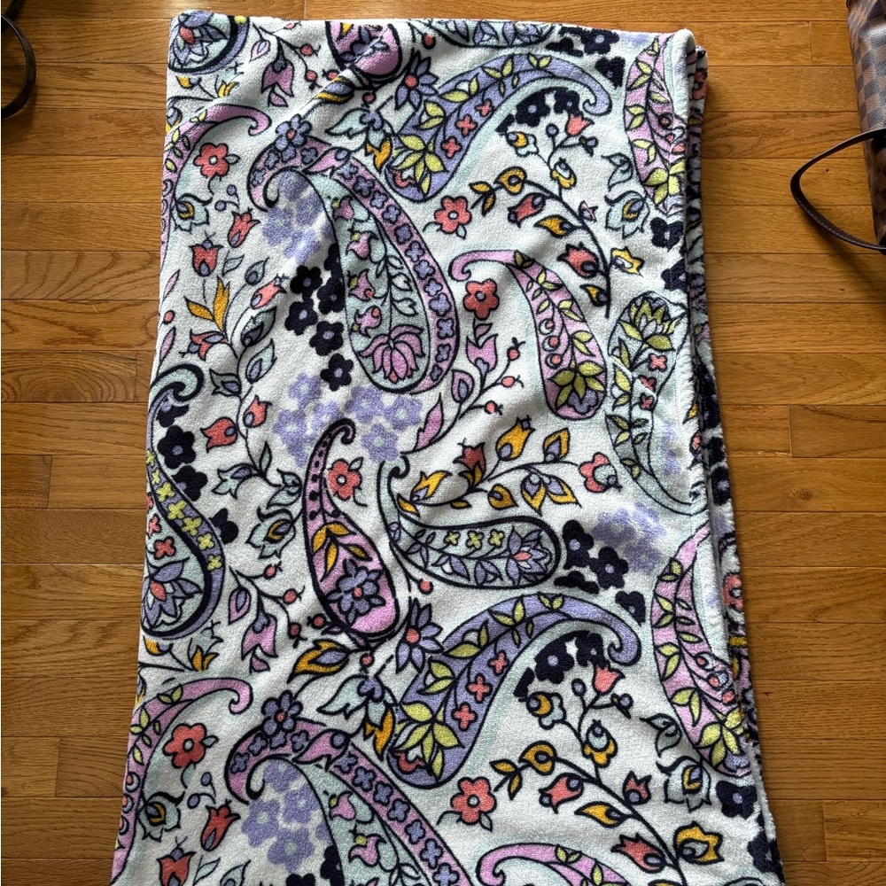 Vera Bradley Paisley Floral Blanket